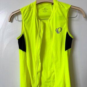 Pearl Izumi Women's Pursuit Sleeveless Jersey | Size:S | Color: Yellow/Black